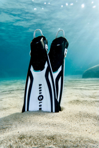 Ласты Amika (M; blue/black)